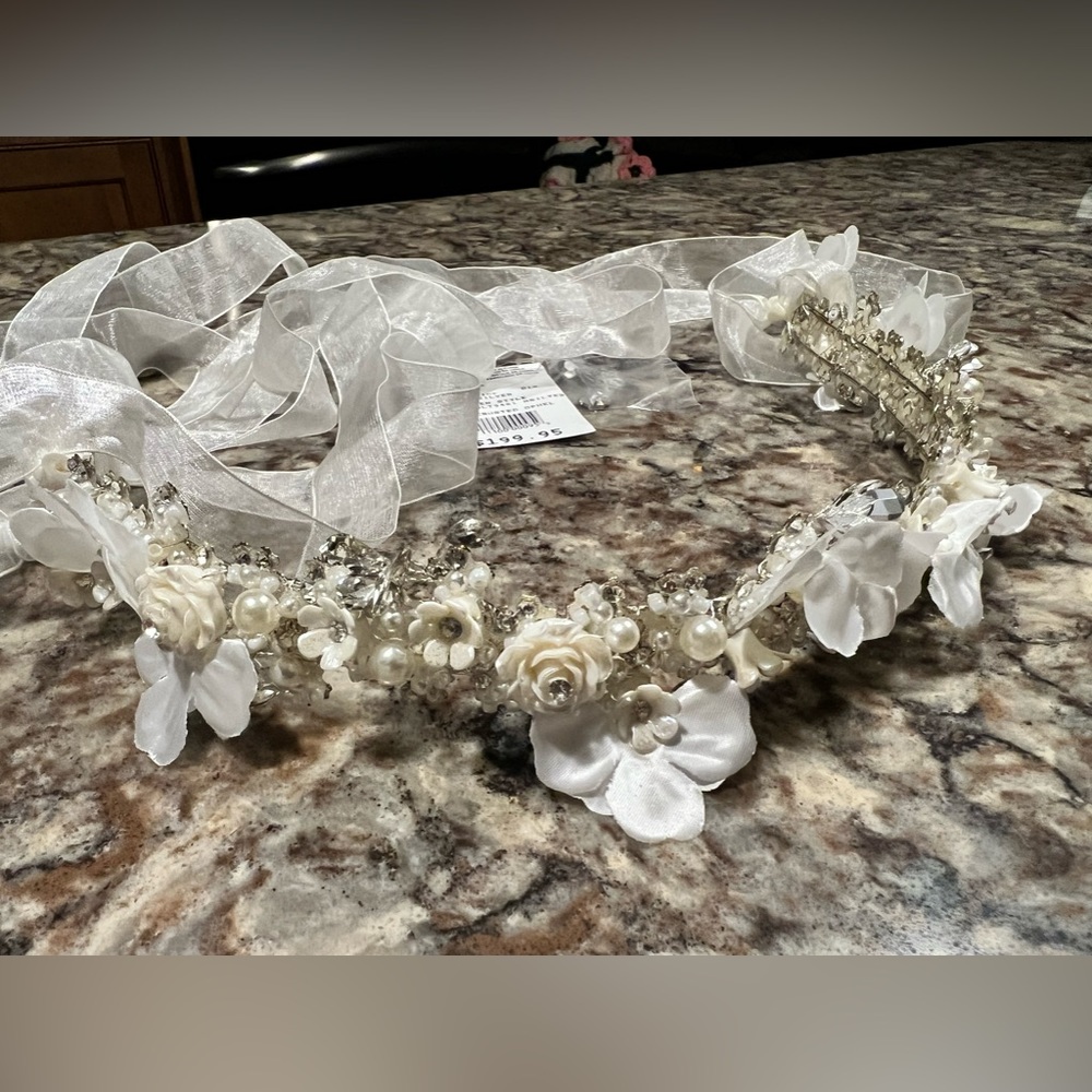 Sash wedding, bridesmaid, bridal shower, bachelorette party & blue garter set.